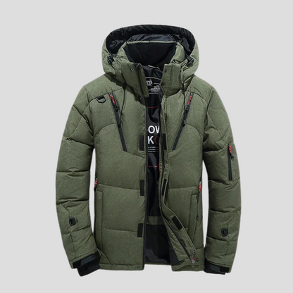 Warm Waterproof Men's Down Coat