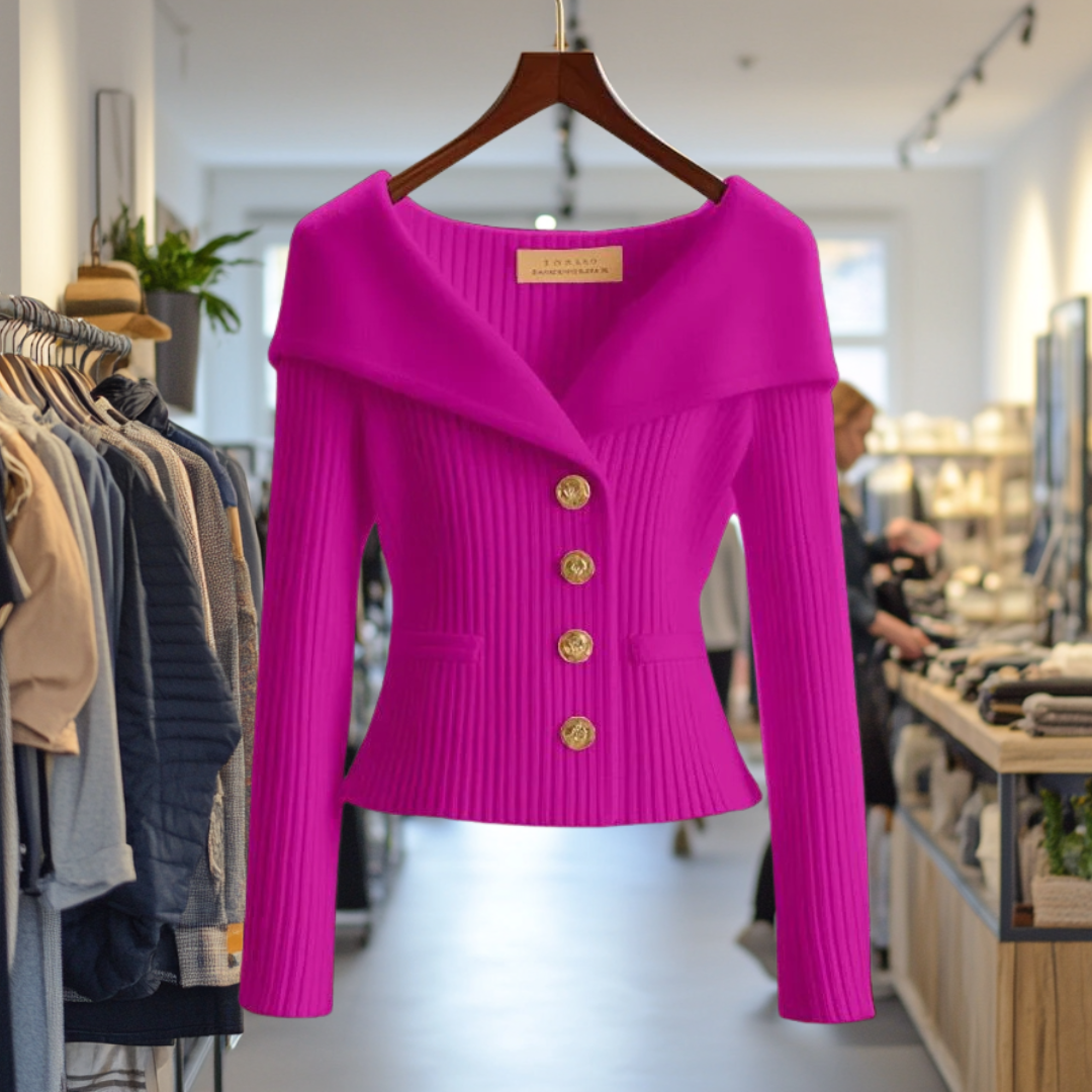 Annika I luxury knit vest