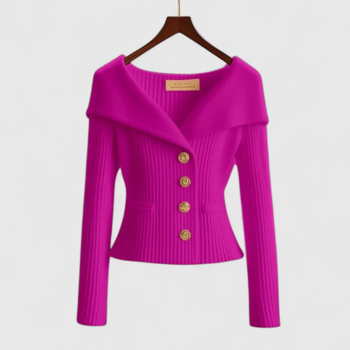 Avelora | Chic Open Front Sweater - Olytrend