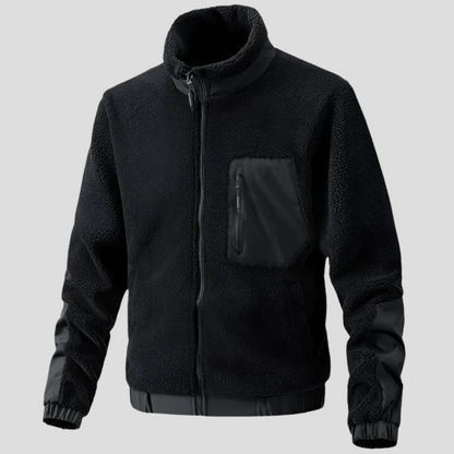 Warm Waterproof Mens Fleece Coat