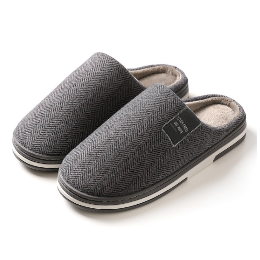 Women’s Warm Slip-On Slippers | Winter
