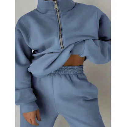 Women's Elsiem Zipper Tracksuit for Comfort