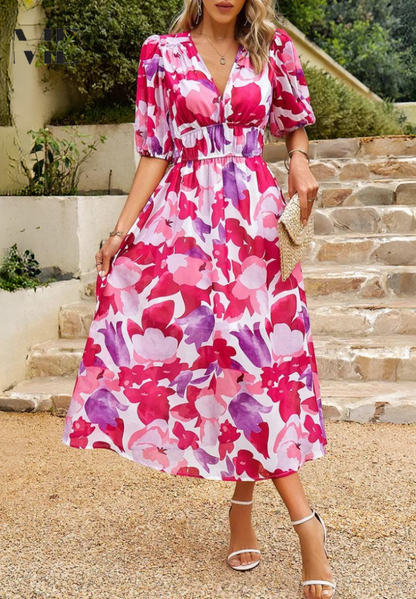 Beautiful Flower Women's Dress