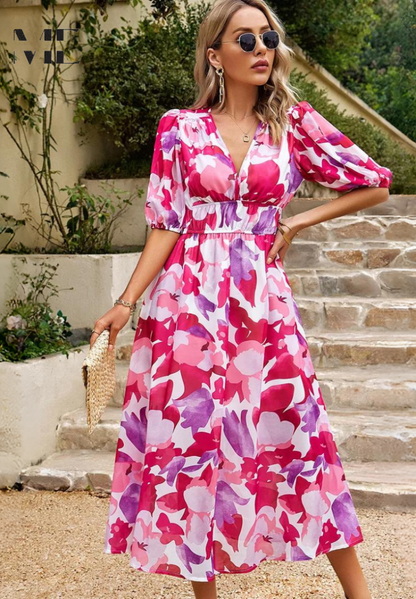 Beautiful Flower Women's Dress