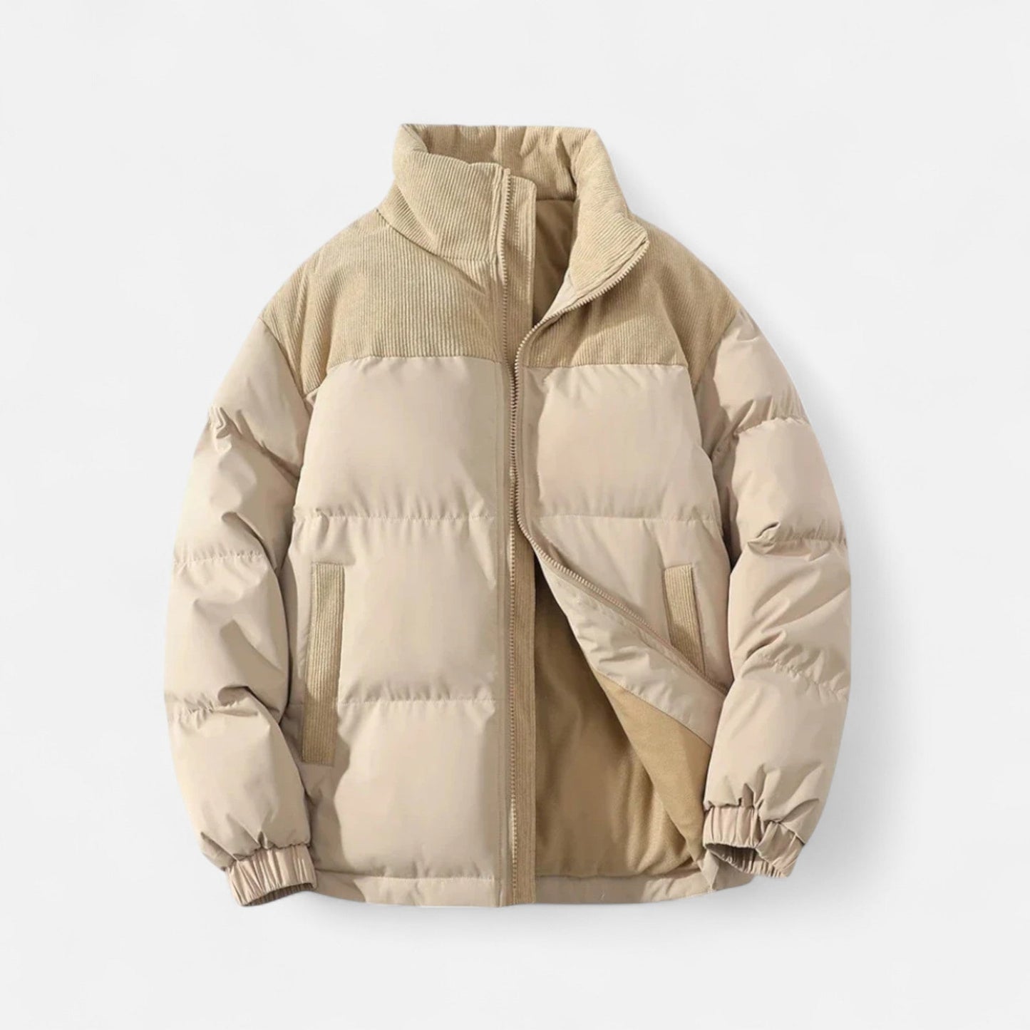 Ancient World | Men's Quilted Insulating Down Jacket Timeless Elegance