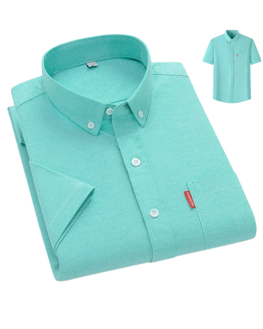 Breathable Casual Summer Cotton Shirt - Olytrend