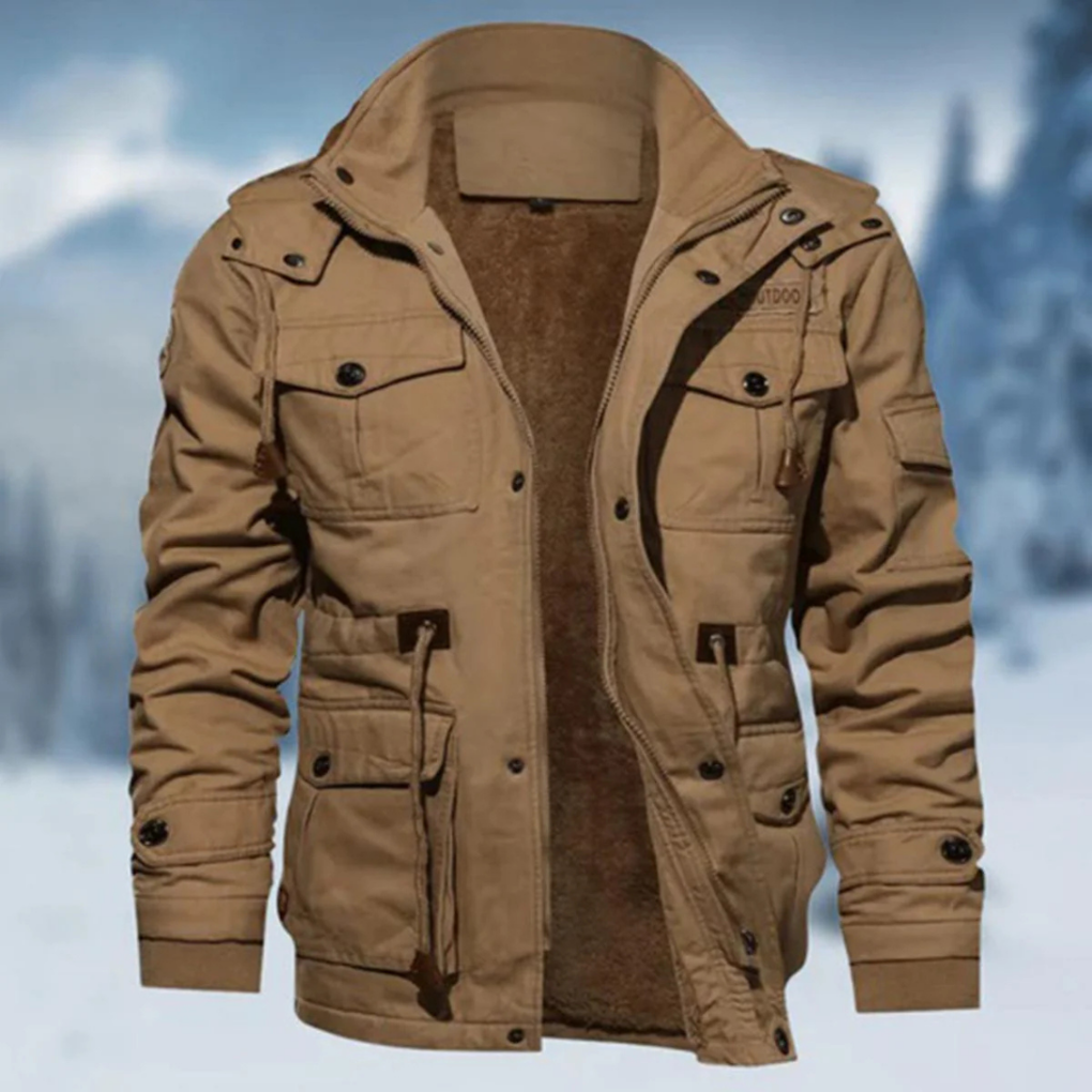 Warm Waterproof Coat for Men - Olytrend