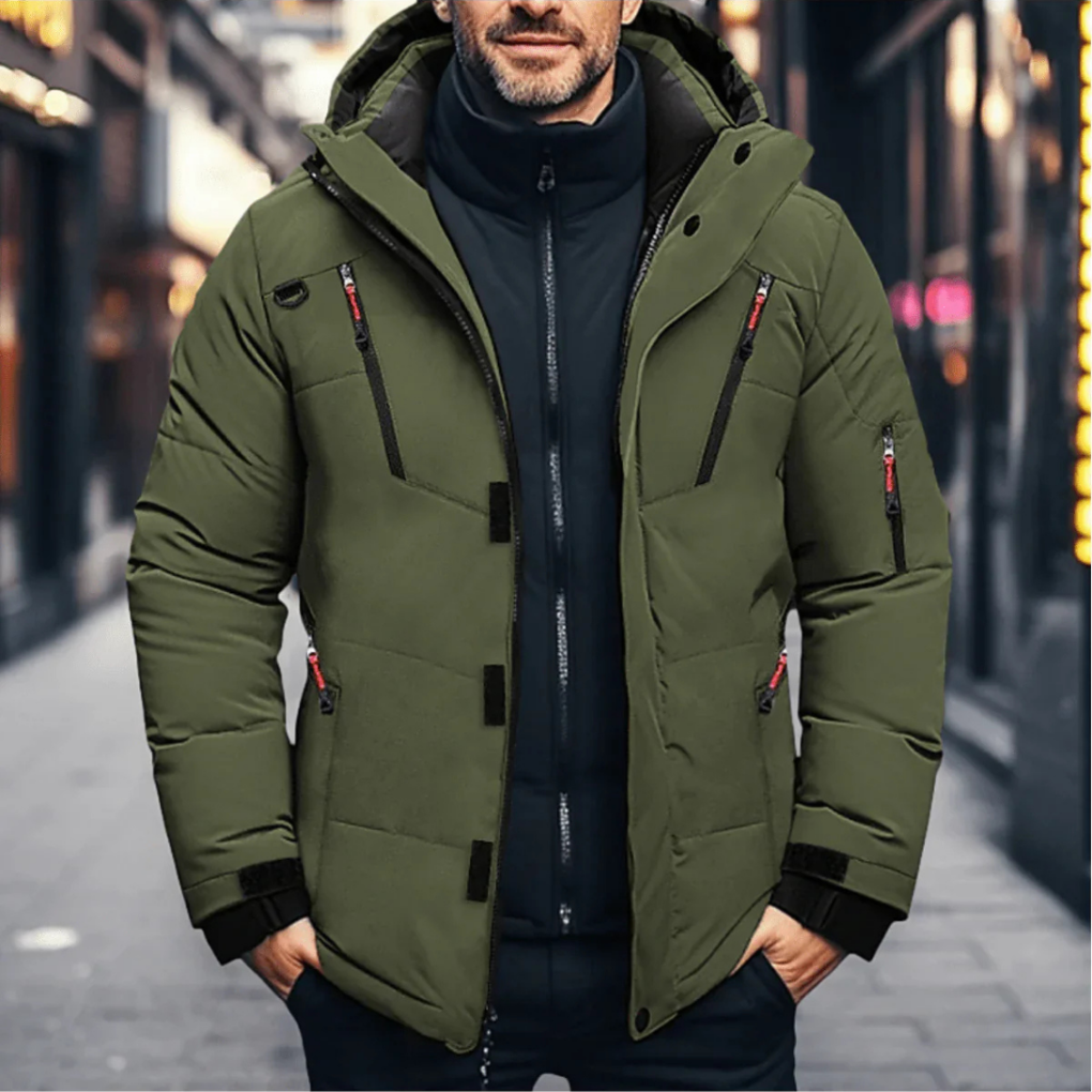 Warm Waterproof Men's Ski Jacket
