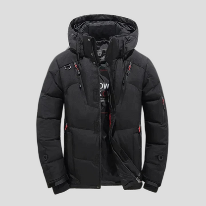 Warm Men's Down Filled Winter Coat - Olytrend