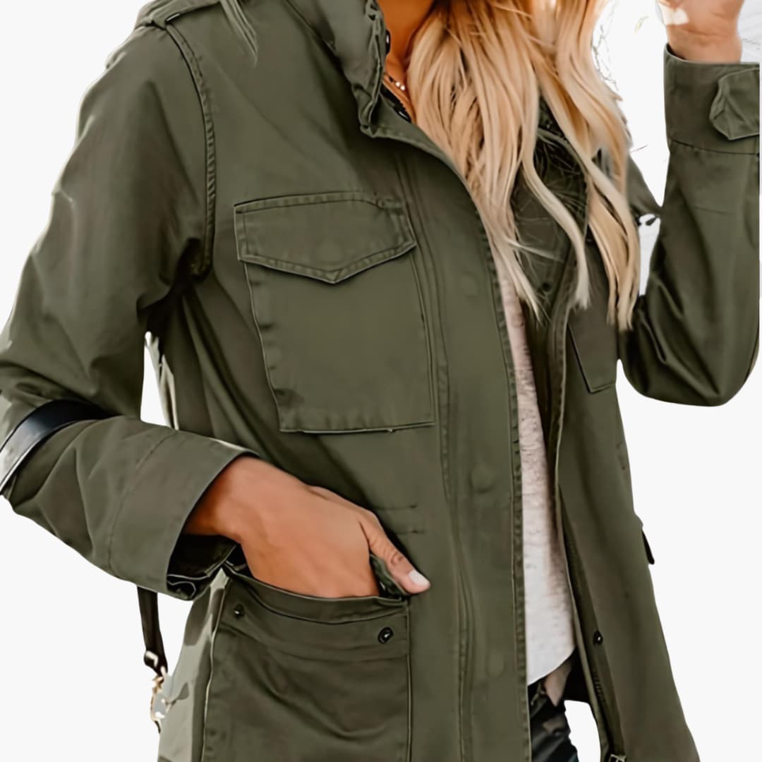 Versatile Waterproof Coat for Ladies