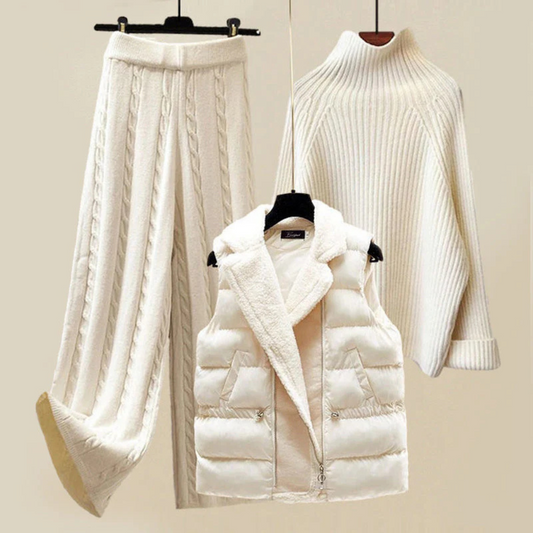 Warm Women's Winter Set - Soft Fleece Duo - Olytrend