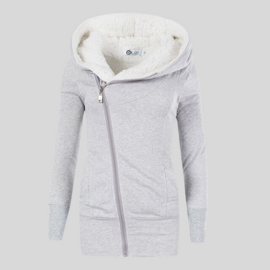 Women's hooded winter jacket, Saskia