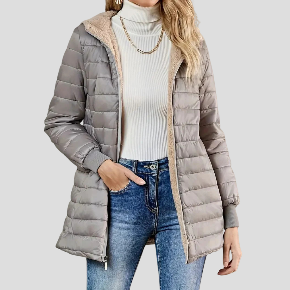 Warm Female Cozy Winter Coat - Olytrend