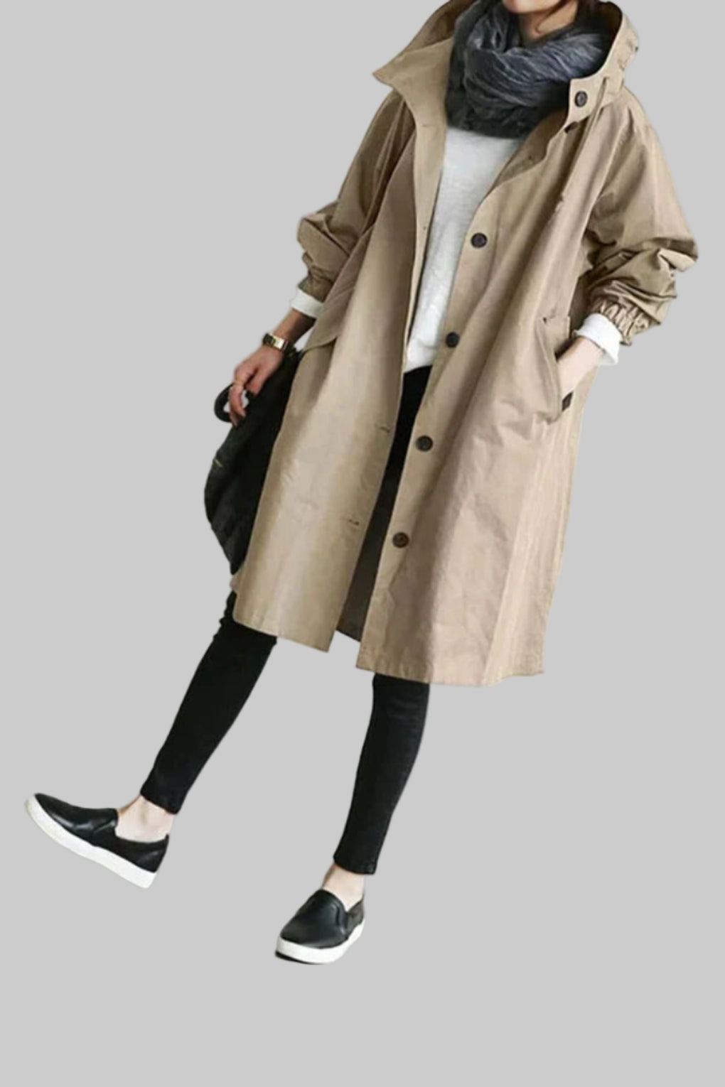Waterproof Women's Coat – Stylish Wet Weather Jacket