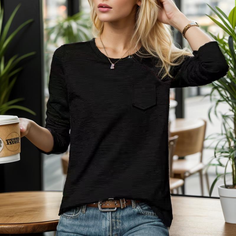 Women's long-sleeve autumn shirt | Perfect for all seasons