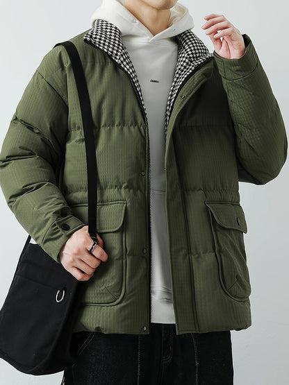Watted elegant puffer jacket