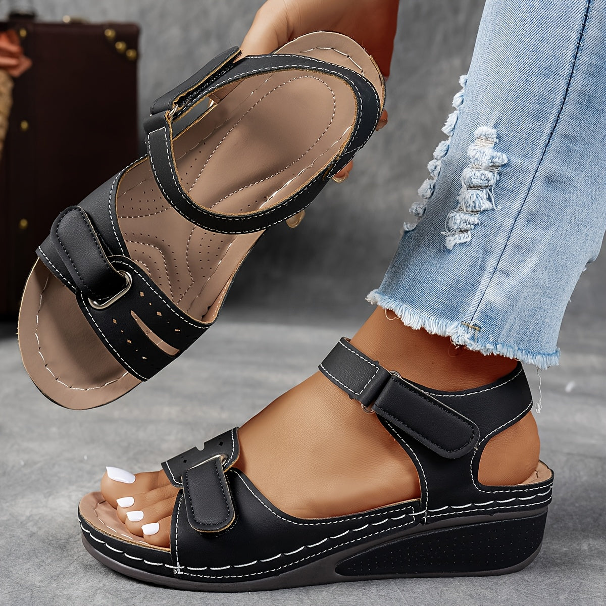 Venus - Women's Orthopedic Comfort Sandals with Adjustable Straps