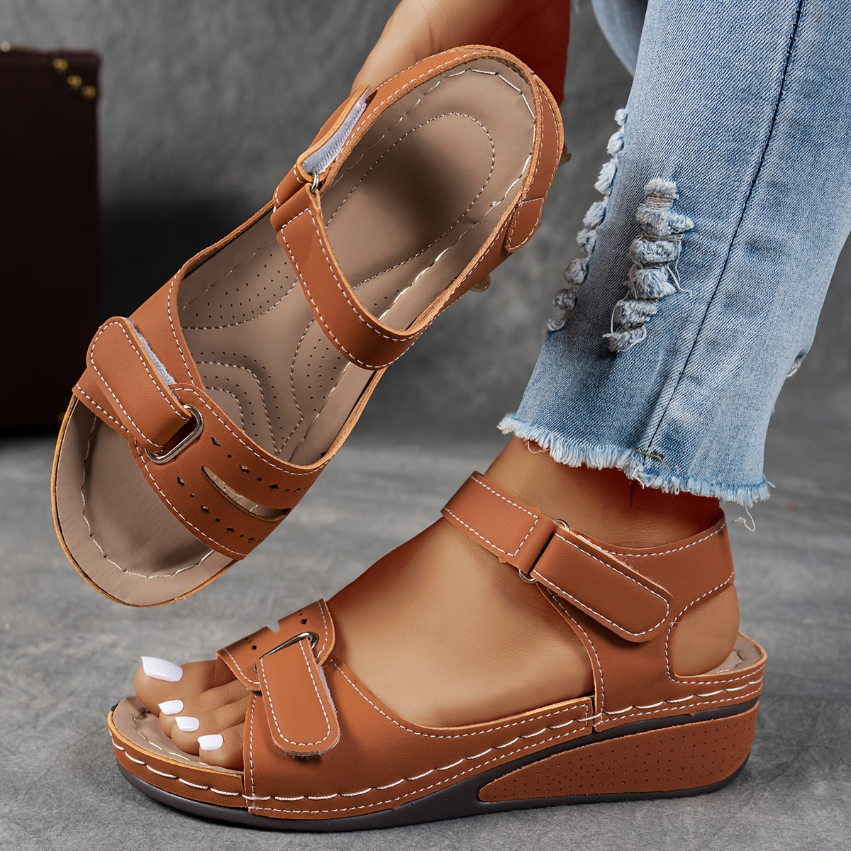 Venus - Women's Orthopedic Comfort Sandals with Adjustable Straps