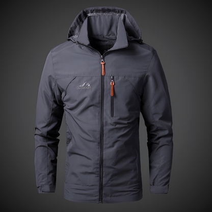 Breathable Men's Windbreaker Rain Jacket