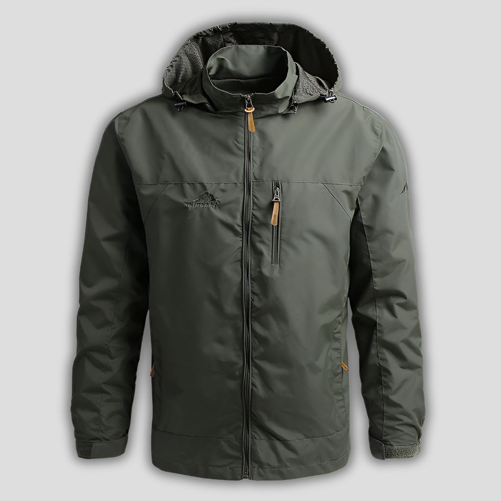 Breathable Water Resistant Mens Coat - Olytrend