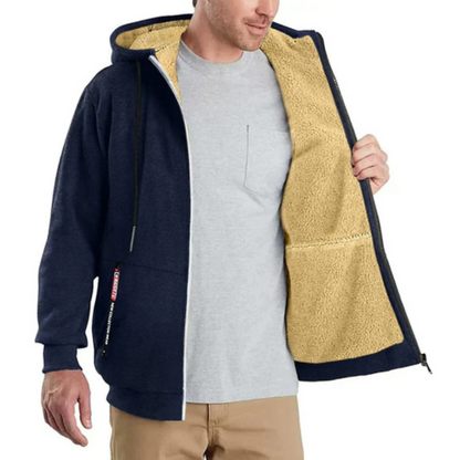 Warm Zipped Hoodie Jacket | Daily Comfort