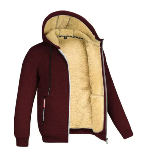 Warm Zipped Hoodie Jacket | Daily Comfort
