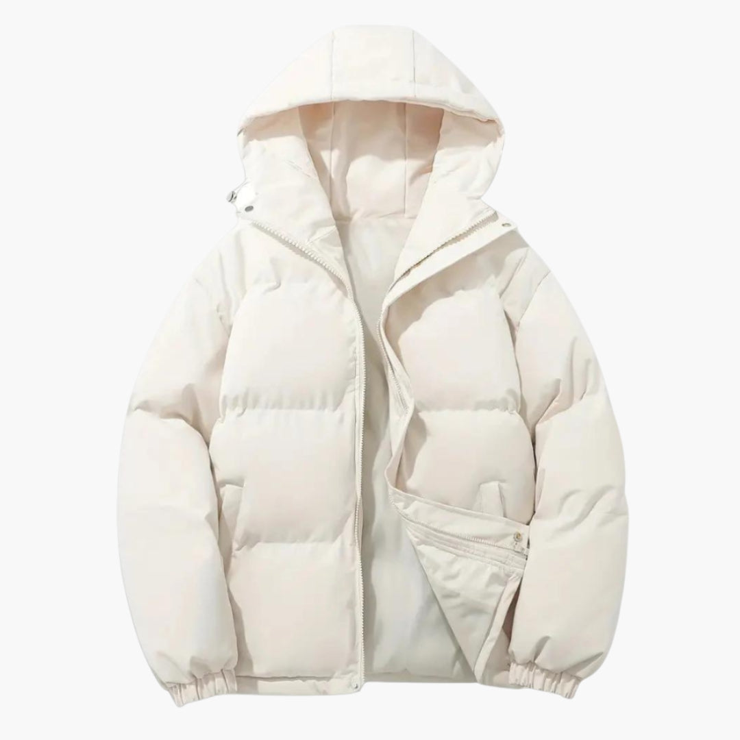 Waterproof Men's Zip Up Hoodie Jacket with Pockets