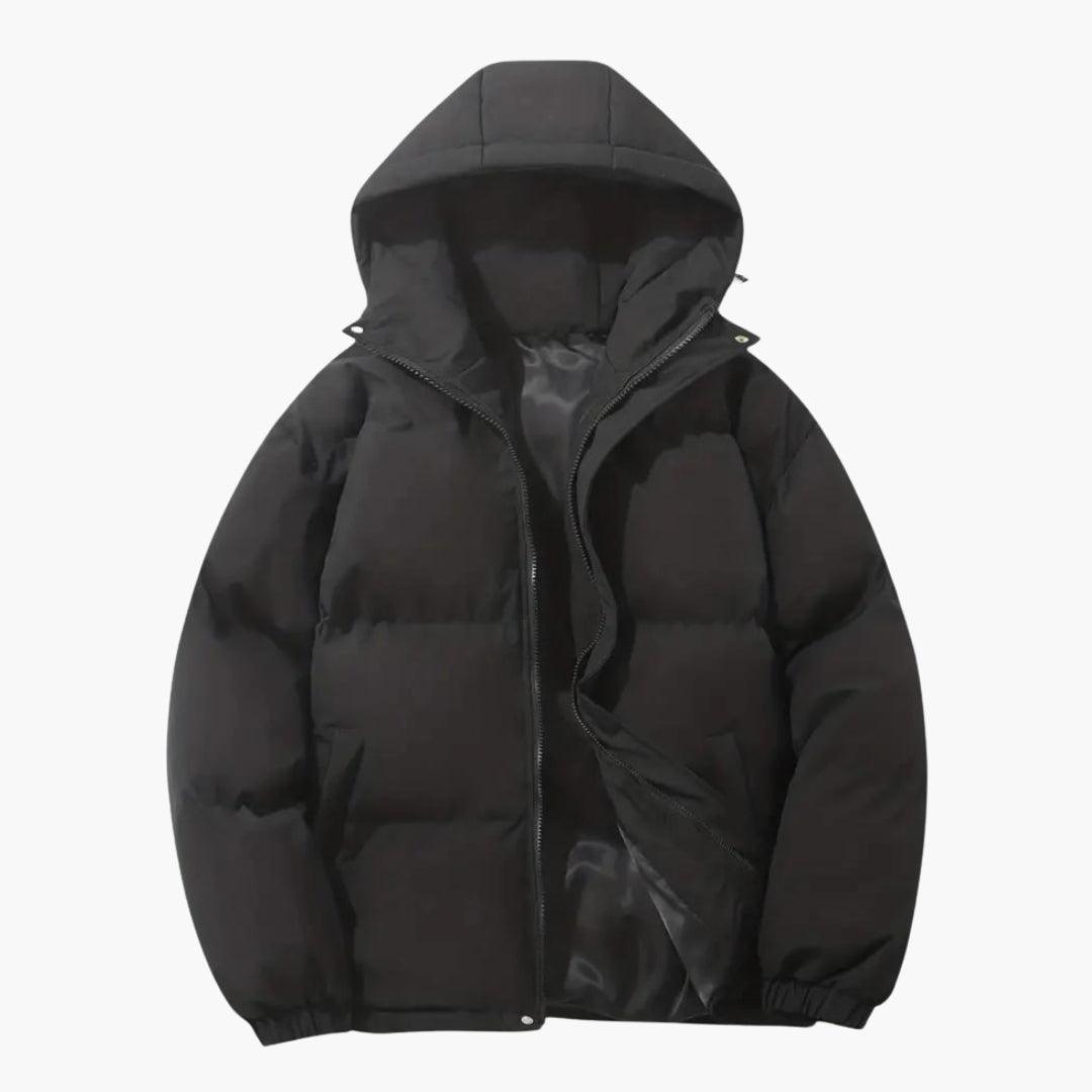Waterproof Men's Zip Up Hoodie Jacket with Pockets