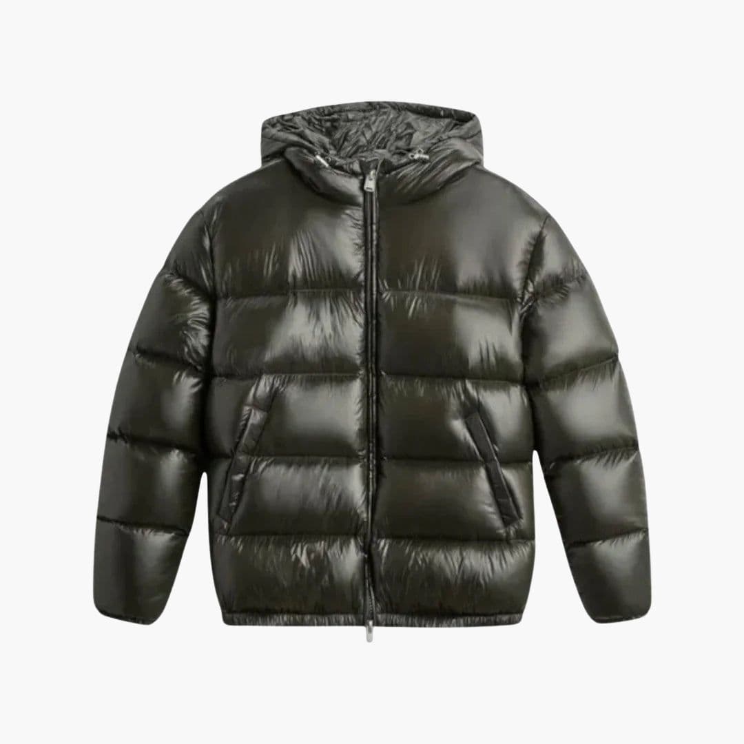 Warm Padded Men's Hooded Winter Jacket