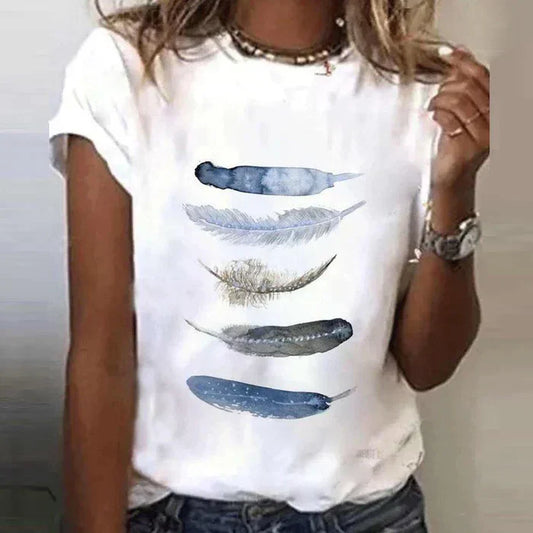 Victoria Freedom Feather Tee