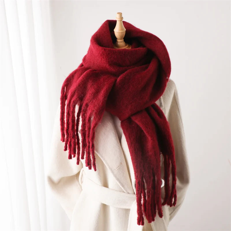 Warm Women's Winter Scarf
