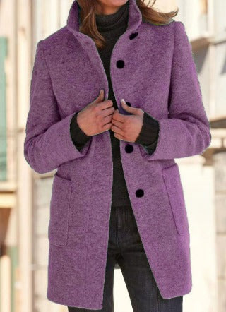 Women's winter coat | With buttons