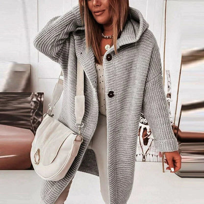 Warm Cable Knit Cardigan for Autumn Days