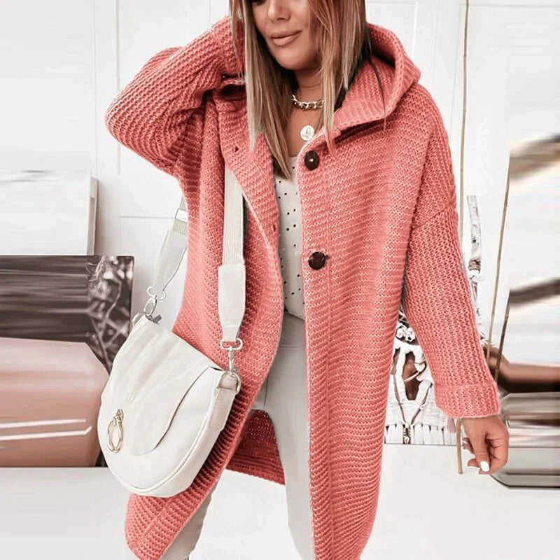 Warm Cable Knit Cardigan for Autumn Days