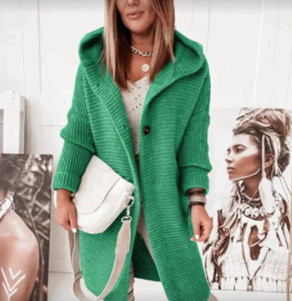 Warm Cable Knit Cardigan for Autumn Days