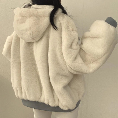 Warm Waterproof Parka Coat for Women with Hood