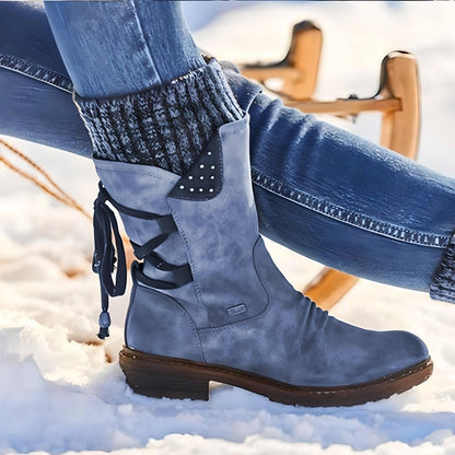 Wallace | Winter shoes snow boots with shoelaces