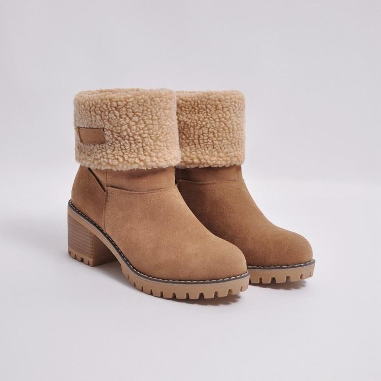Warm winter boots women