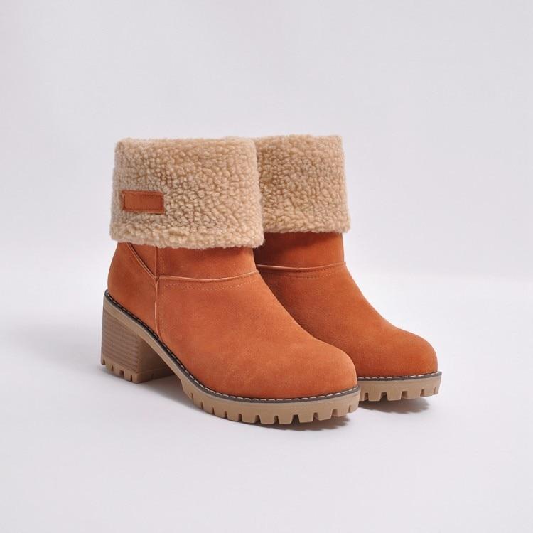 Warm winter boots women