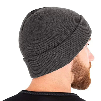 Warmer knit hat for men and women