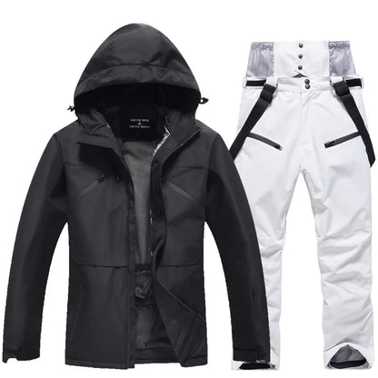 Waterproof ski suit for women and men