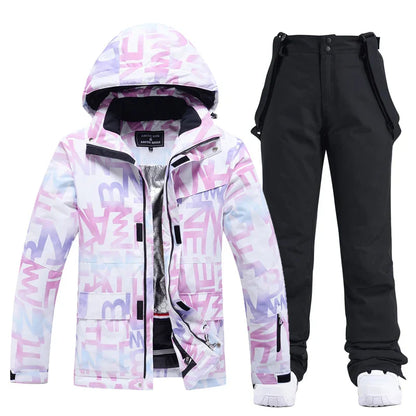 Waterproof ski suit for women