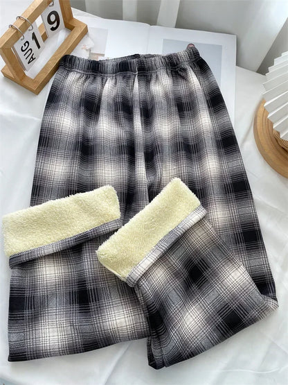 Warm and soft fabric pants for women