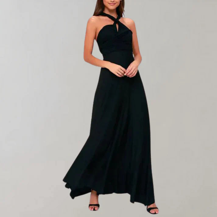 Versatile wrap dress for summer