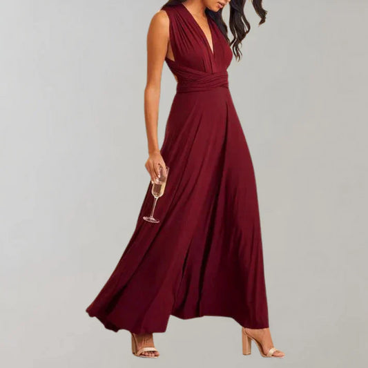 Versatile wrap dress for summer