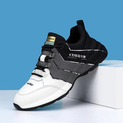 Athletic Male Running Shoes with Airy Cushioning