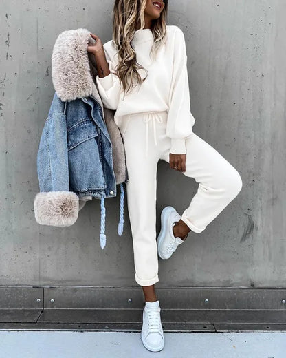 Women's Casual Tracksuit Set | Relaxed Fit