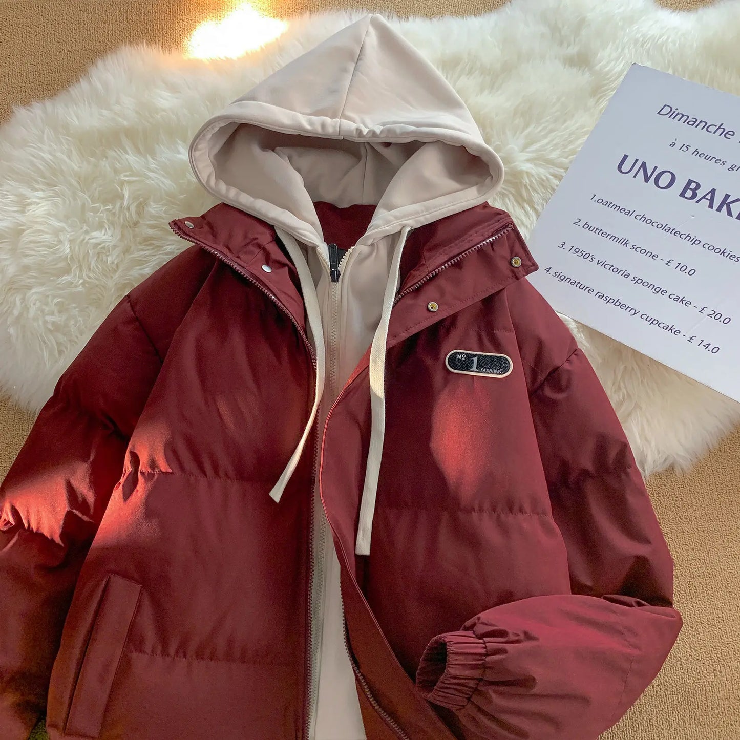 Winter Coat Unisex with Hood