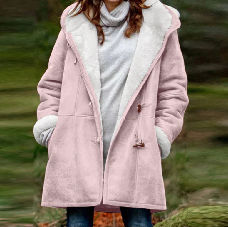 Winter jacket for women with insulating lining