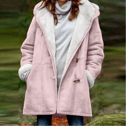 Winter jacket for women with insulating lining